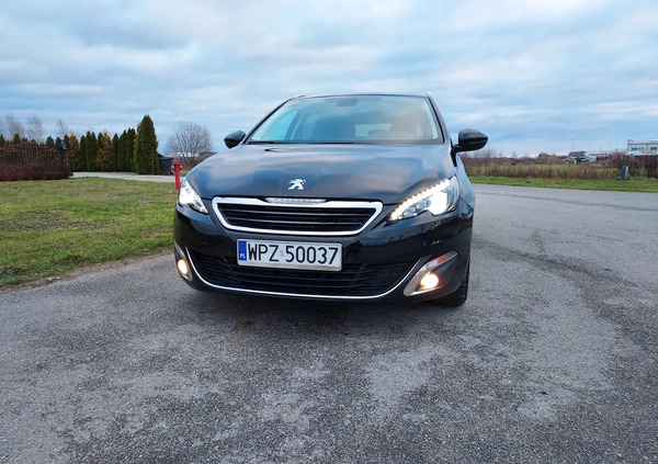 Peugeot 308 cena 39900 przebieg: 169900, rok produkcji 2017 z Przasnysz małe 254